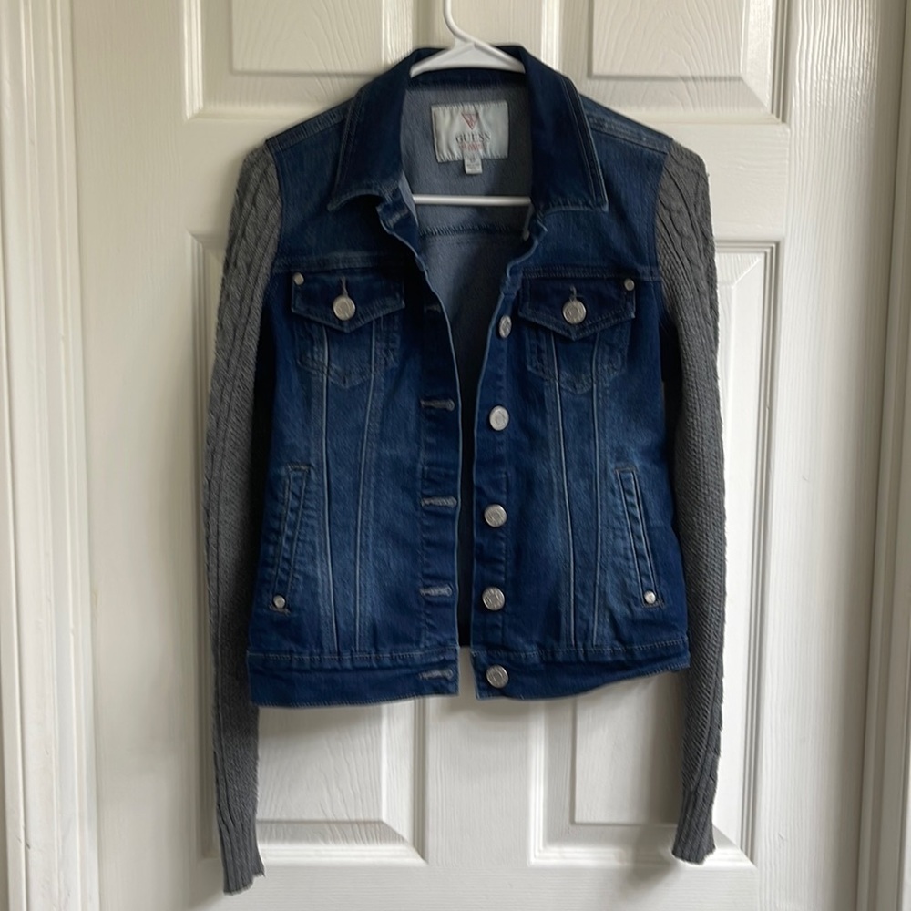 Blue denim jacket